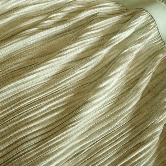 NWOT Mint Green Pleated Midi Wrap Dress - Picture 6 of 10